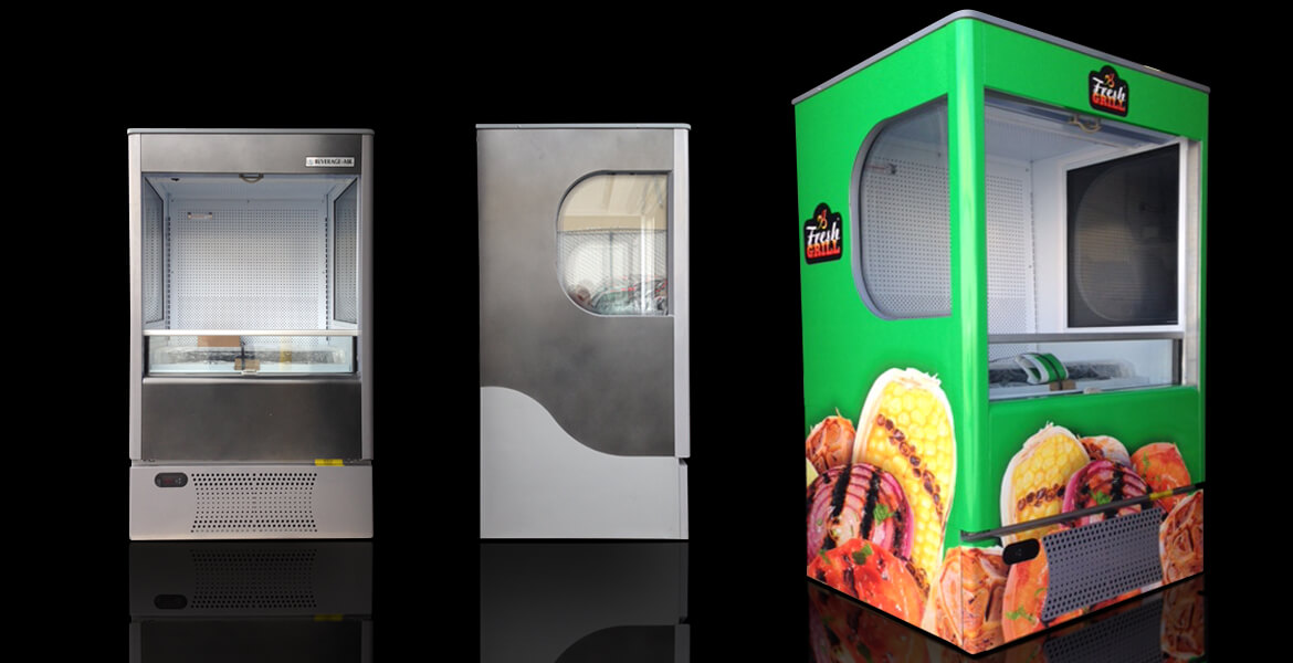 New Graphics for Fresh Grill Vending Machines