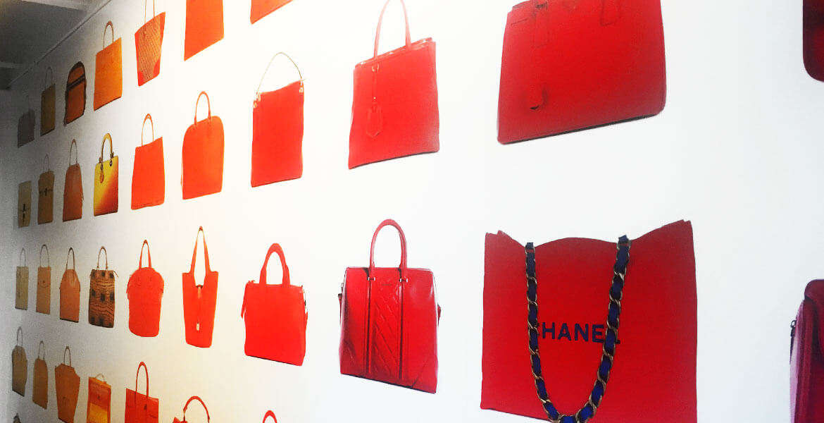 Stunning Wall Mural for Fashionphile Headquarters