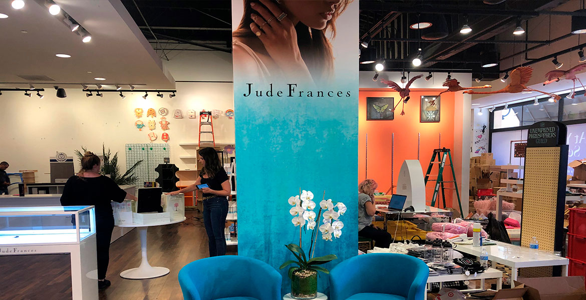 Gator Board Print For Jude Francis at Fashion Island