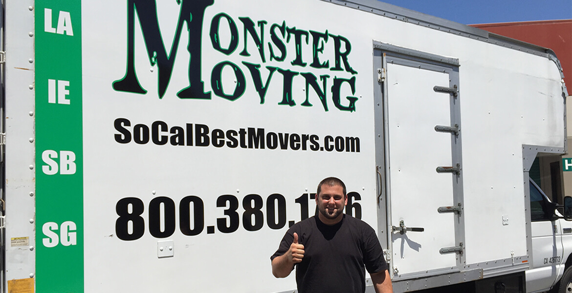 Cost Efficient Vinyl Vehicle Decals for Monster Moving Company