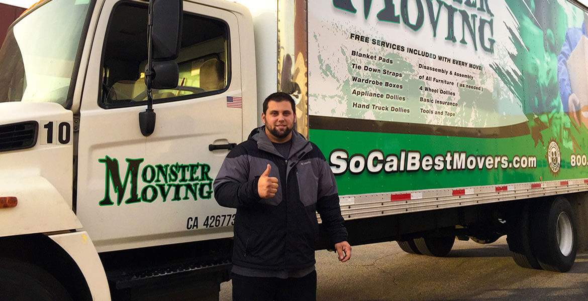 25ft. Box Truck Wrap for Monster Moving Company