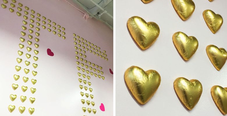 Custom Office Wall Display for Too Faced Cosmetics