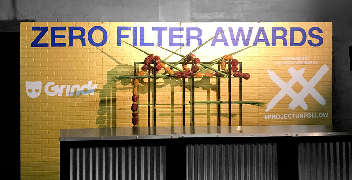 Special Event Graphics At 2018 Zero Filter Awards