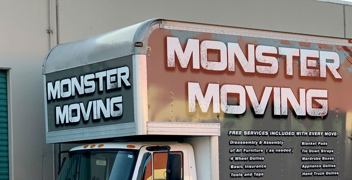 Monster Moving Custom Fleet Wrap