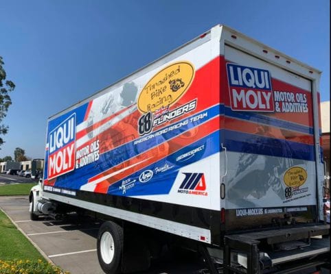 Liqui Moly Box Truck Wrap