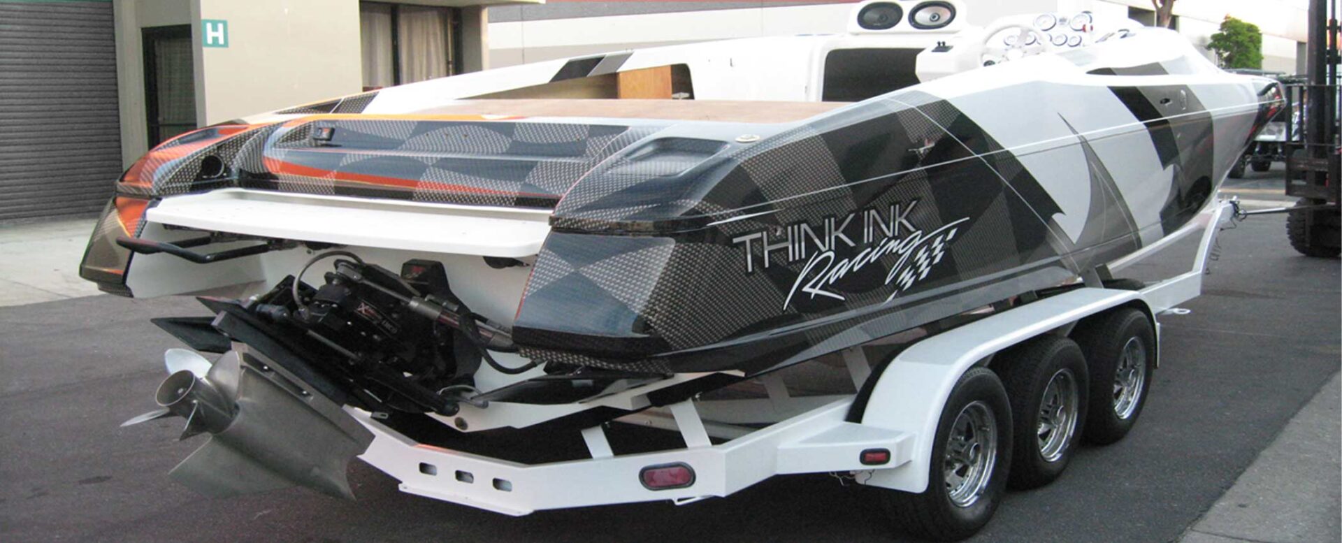 Vinyl boat wraps