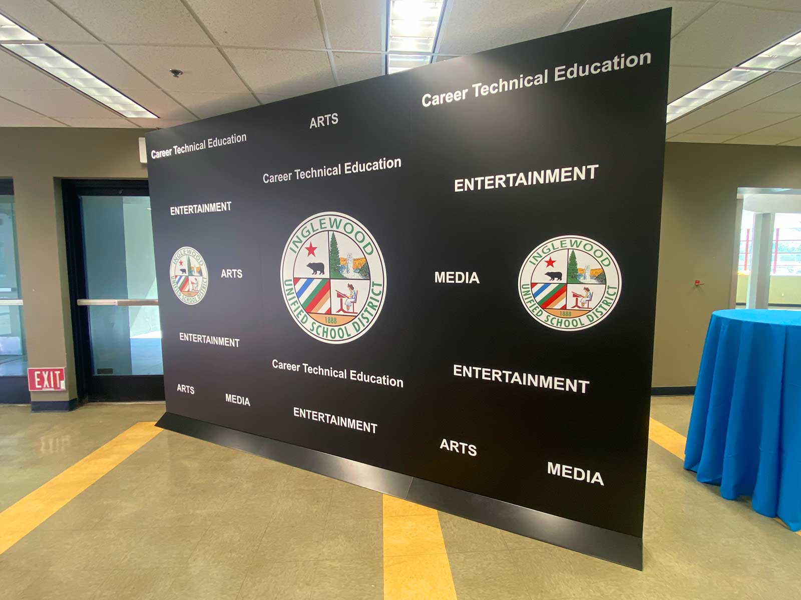 Custom Media Backdrops