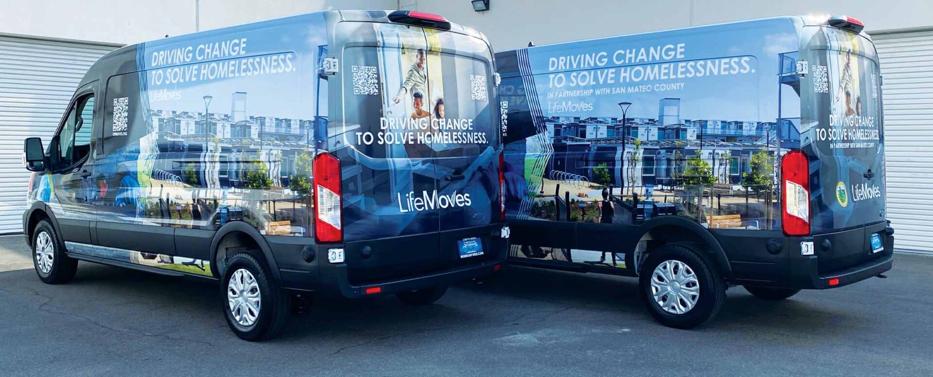 Fleet vehicle wraps