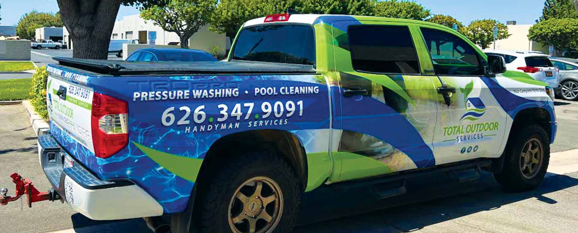 Full truck wrap
