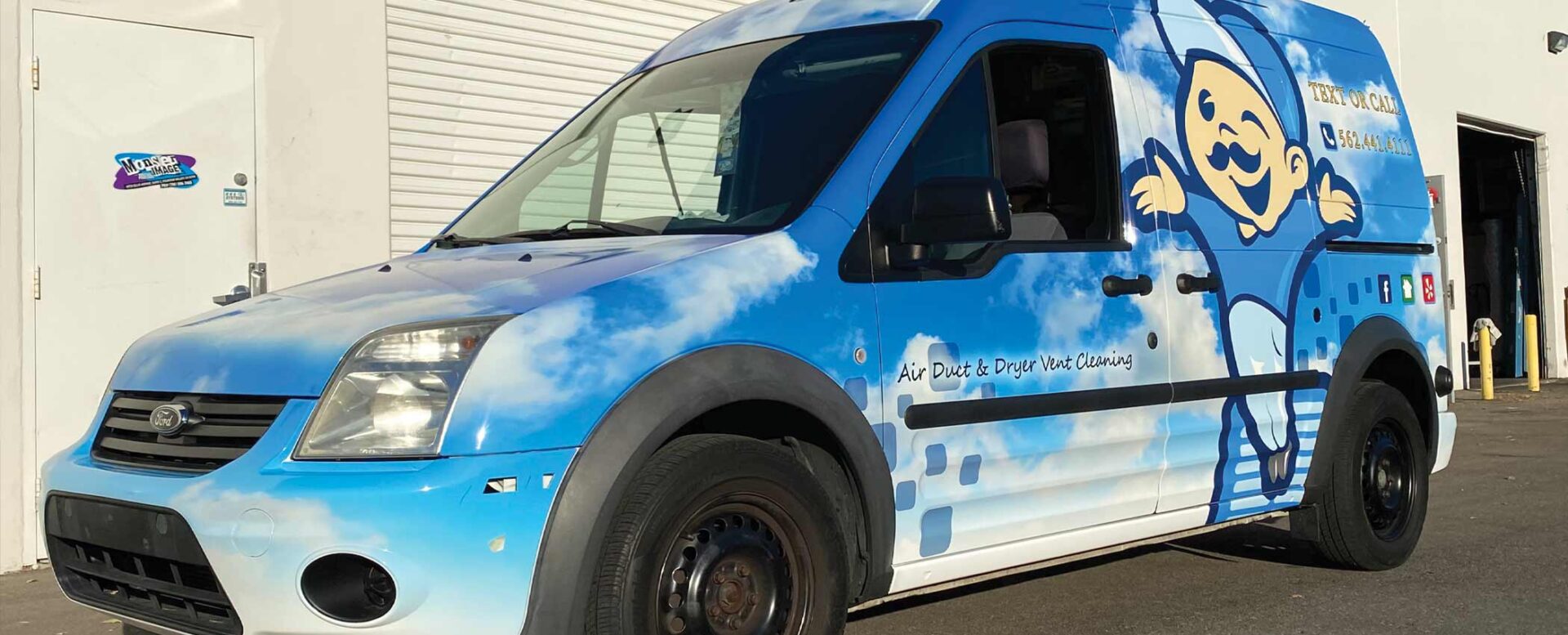 Full van vinyl wrap