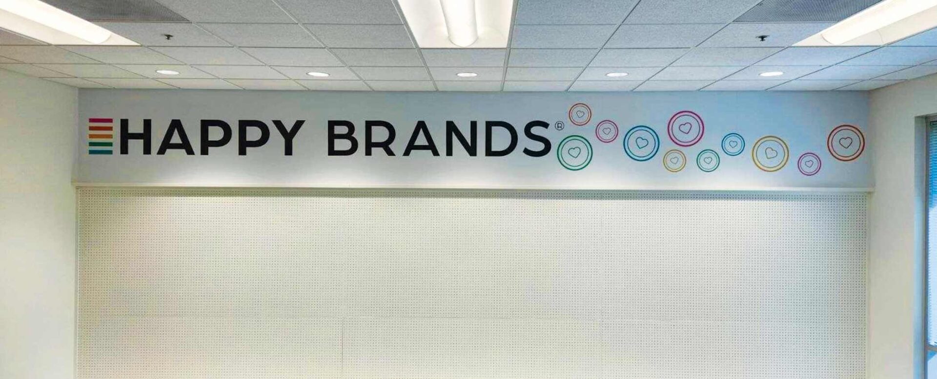 VINYL WALL GRAPHICS AND DIE CUTS FOR HAPPY BRANDS 8 Interior diecut decal vinyl
