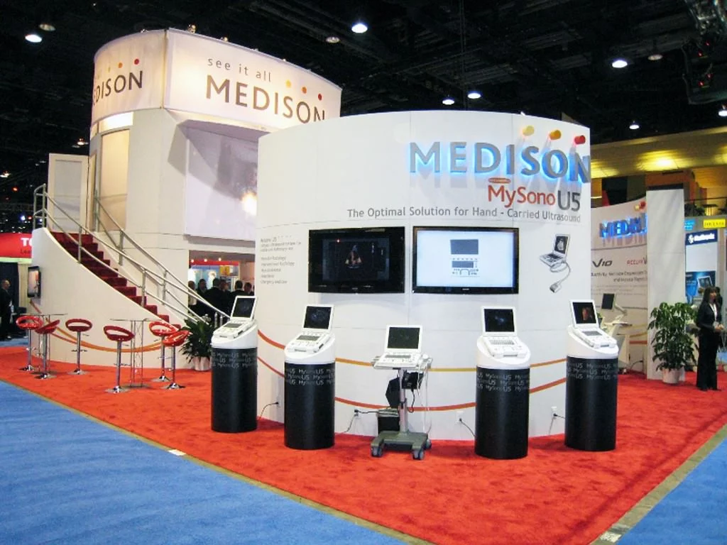 Medison trade show booth