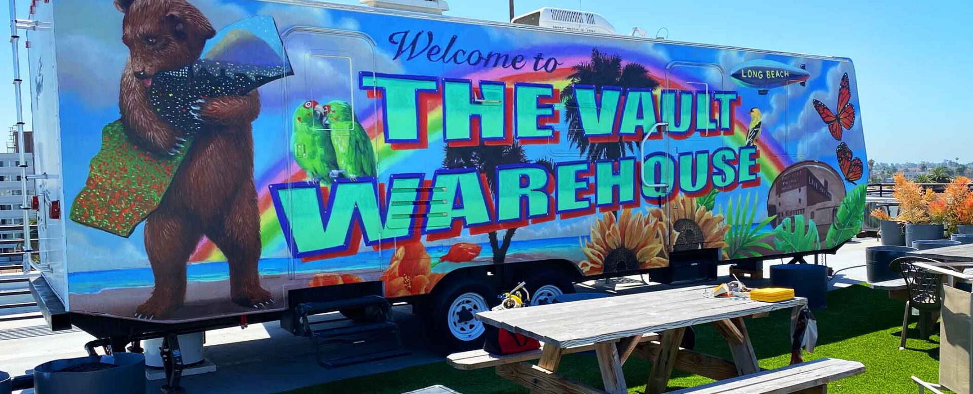 RV camper vinyl wrap