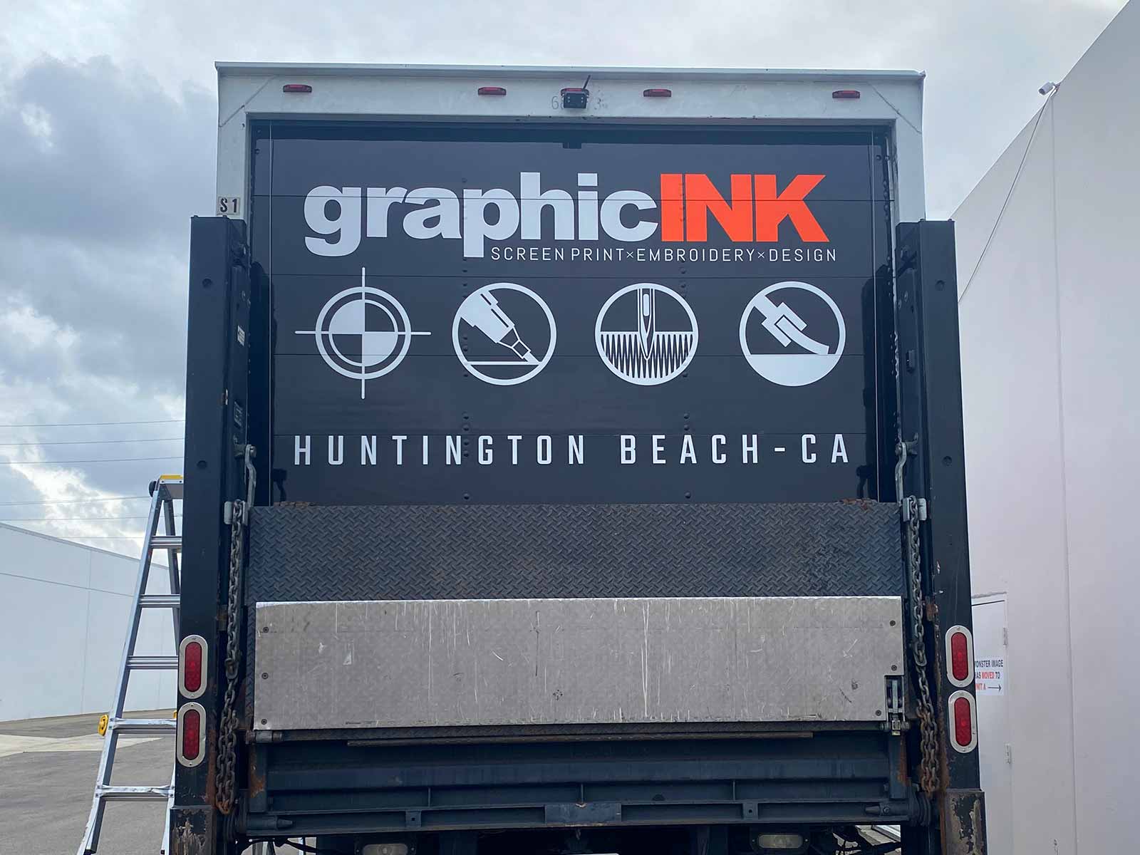 Vinyl Box Truck Wrap