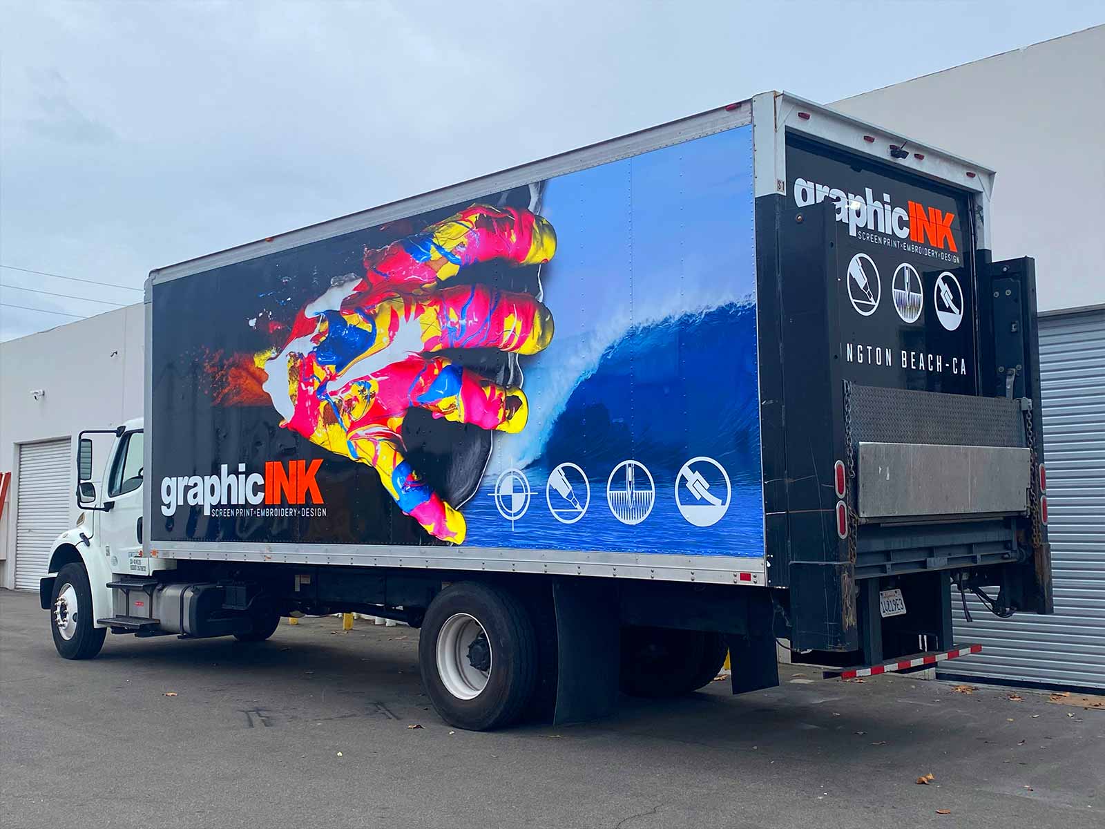 Custom Box Truck Wraps