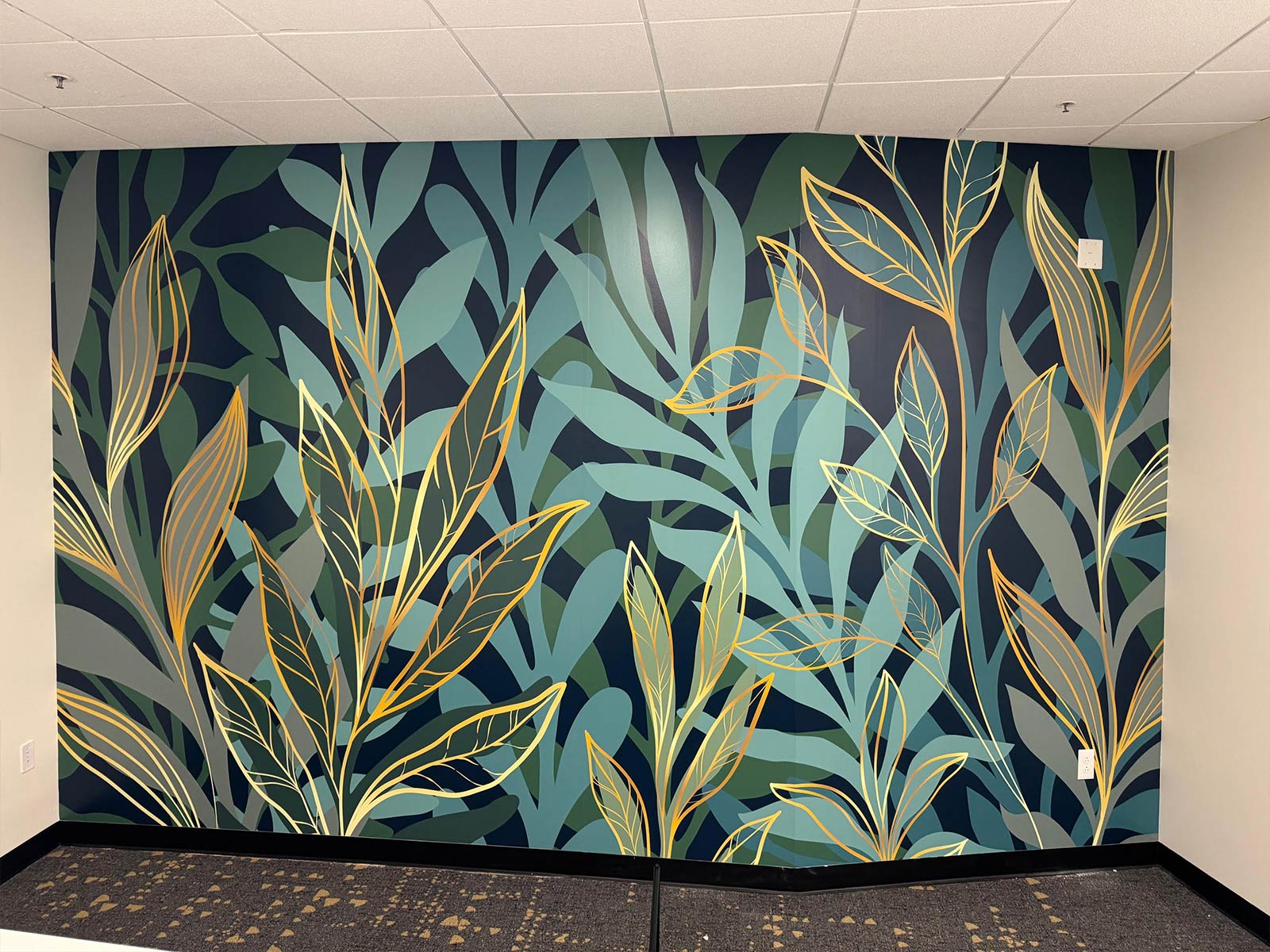 Wall Graphics for City of Irvine 5 custom jungle wall graphic