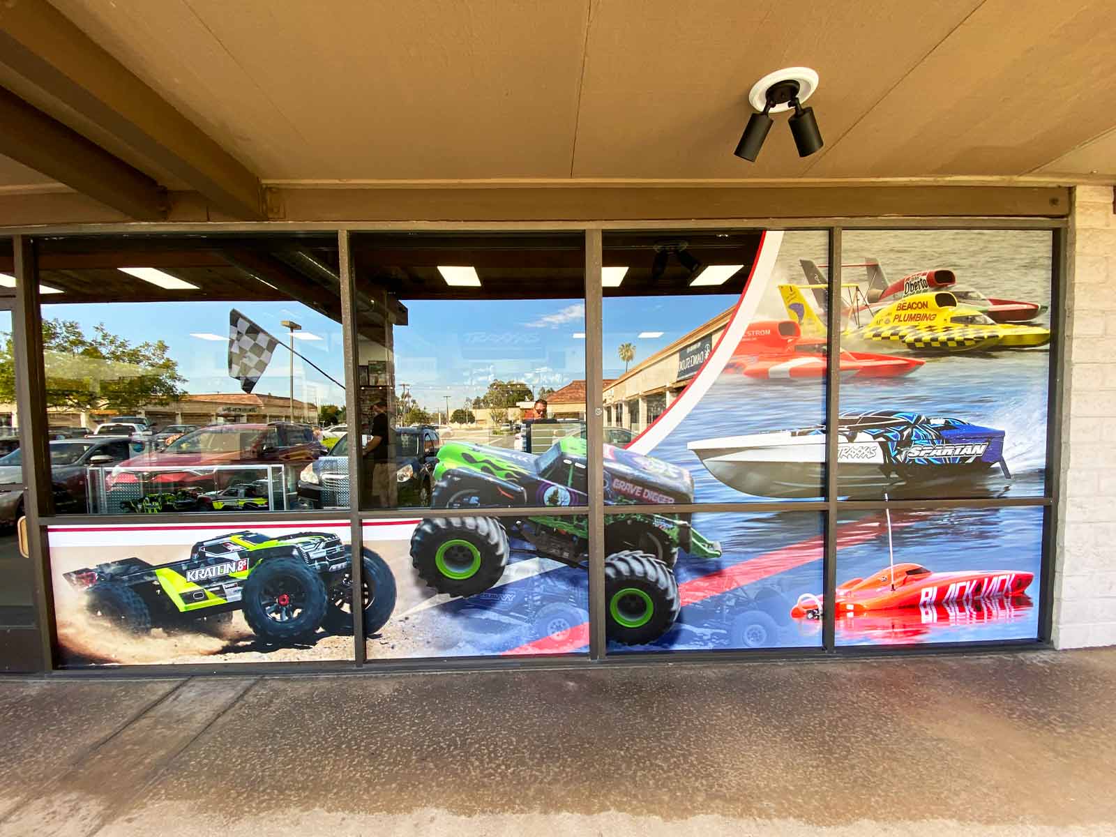 exterior window vinyl install