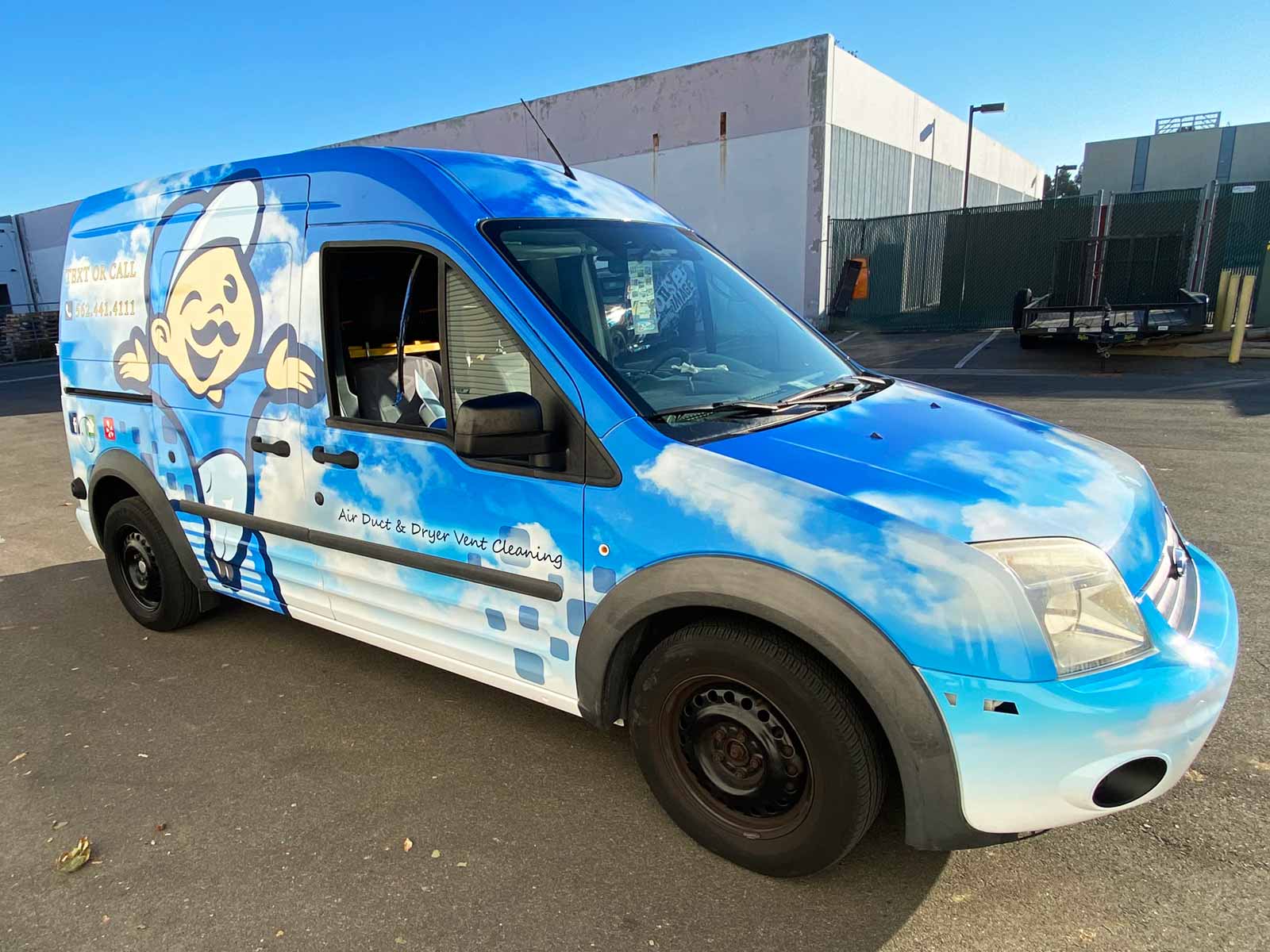 full van vehicle wraps