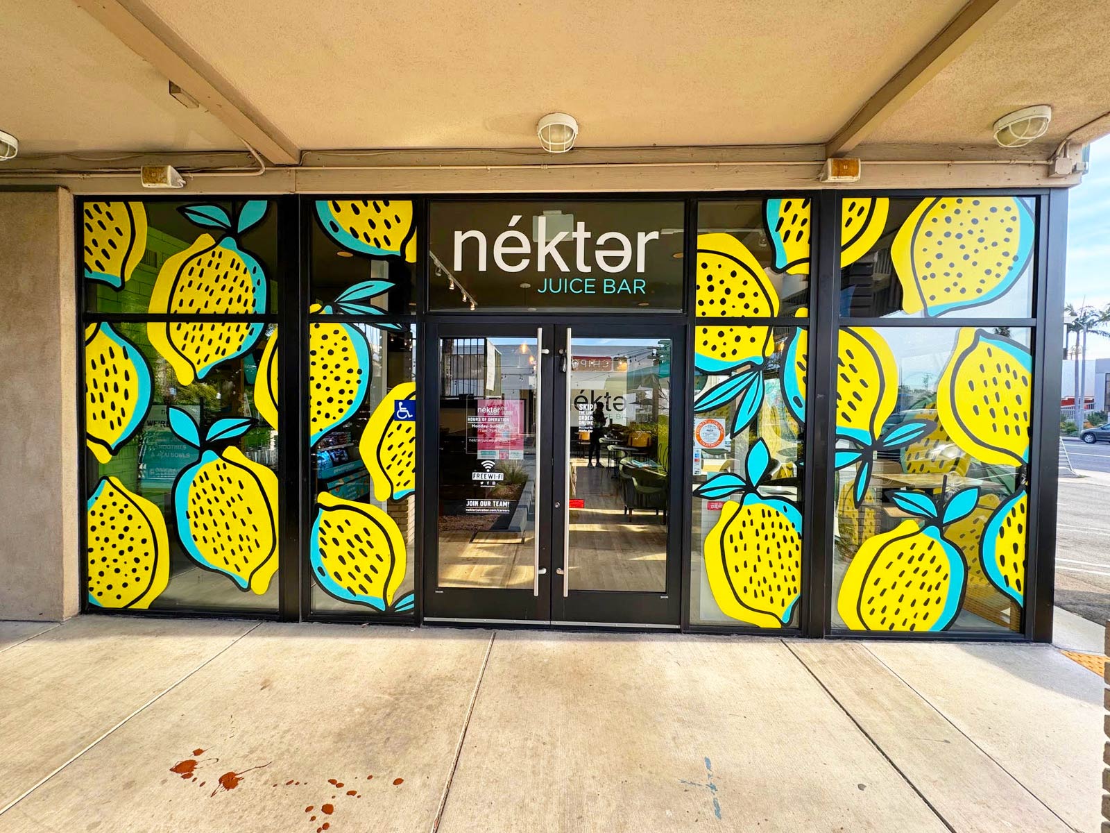 glass window vinyl graphics