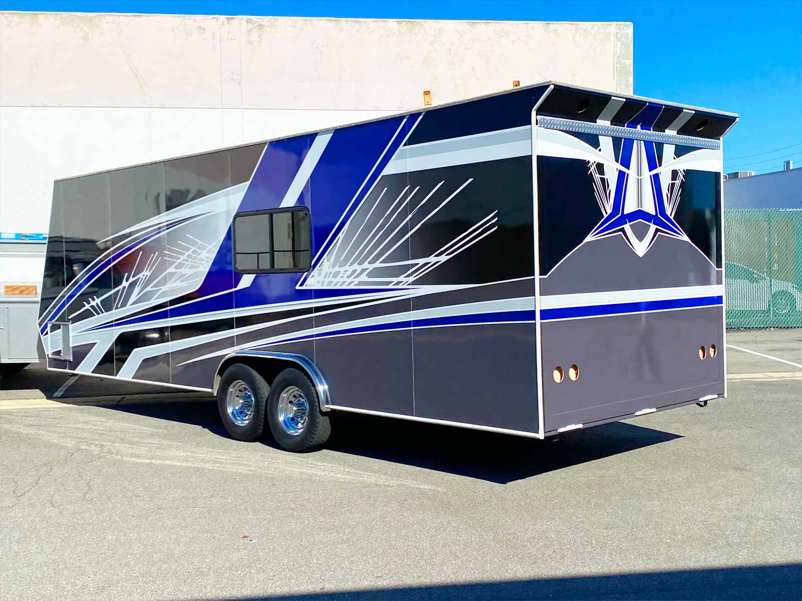 high quality trailer graphics