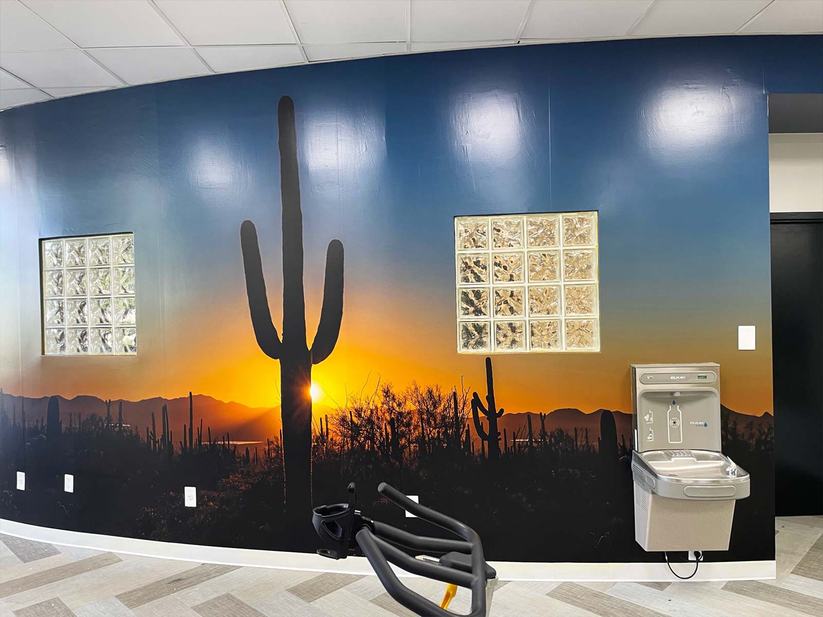 Custom Walls and Window Graphics For Roosevelt Square, Phoenix, AZ 6 large wall mural wraps