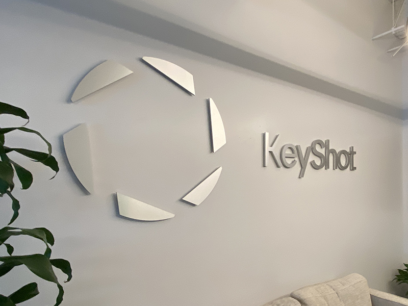 Elevate Your Brand with Custom Raised Letter Signs 6 custom metal router cut sign