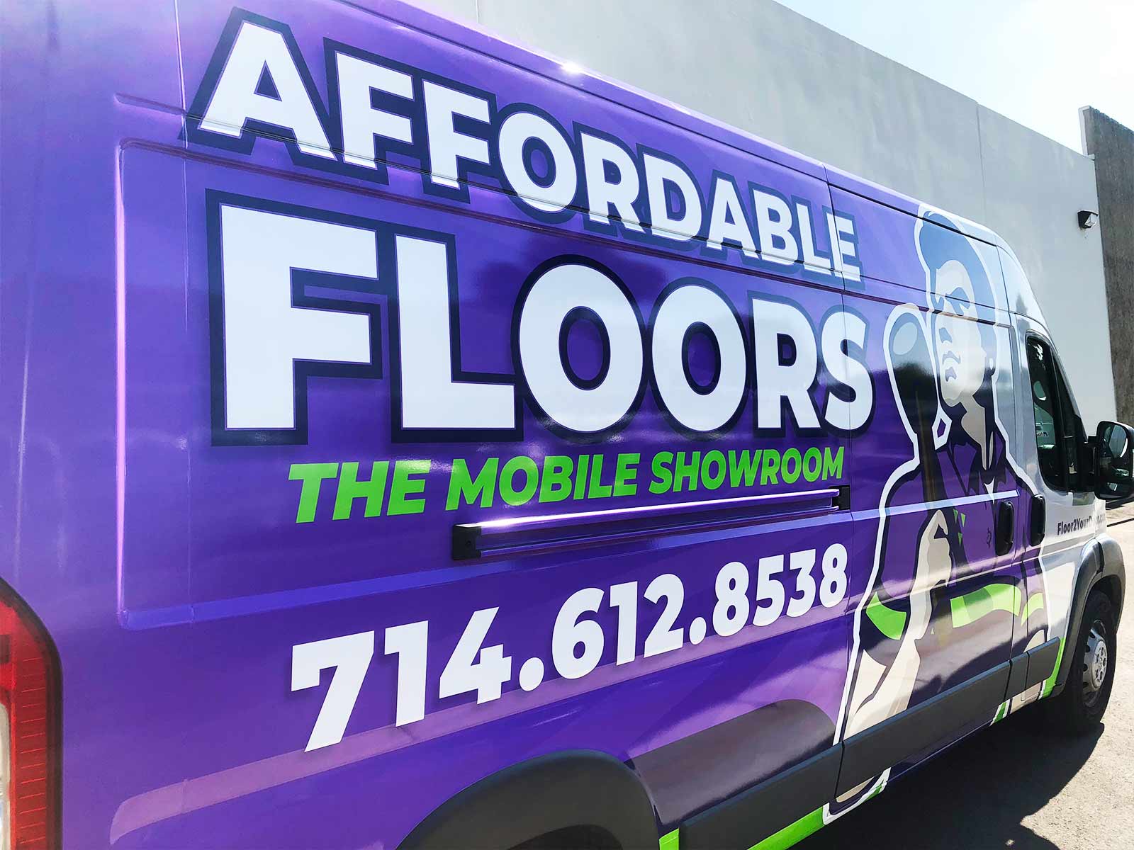 Full Van Wrap for Affordable Floors 6 professionalvinylinstallation