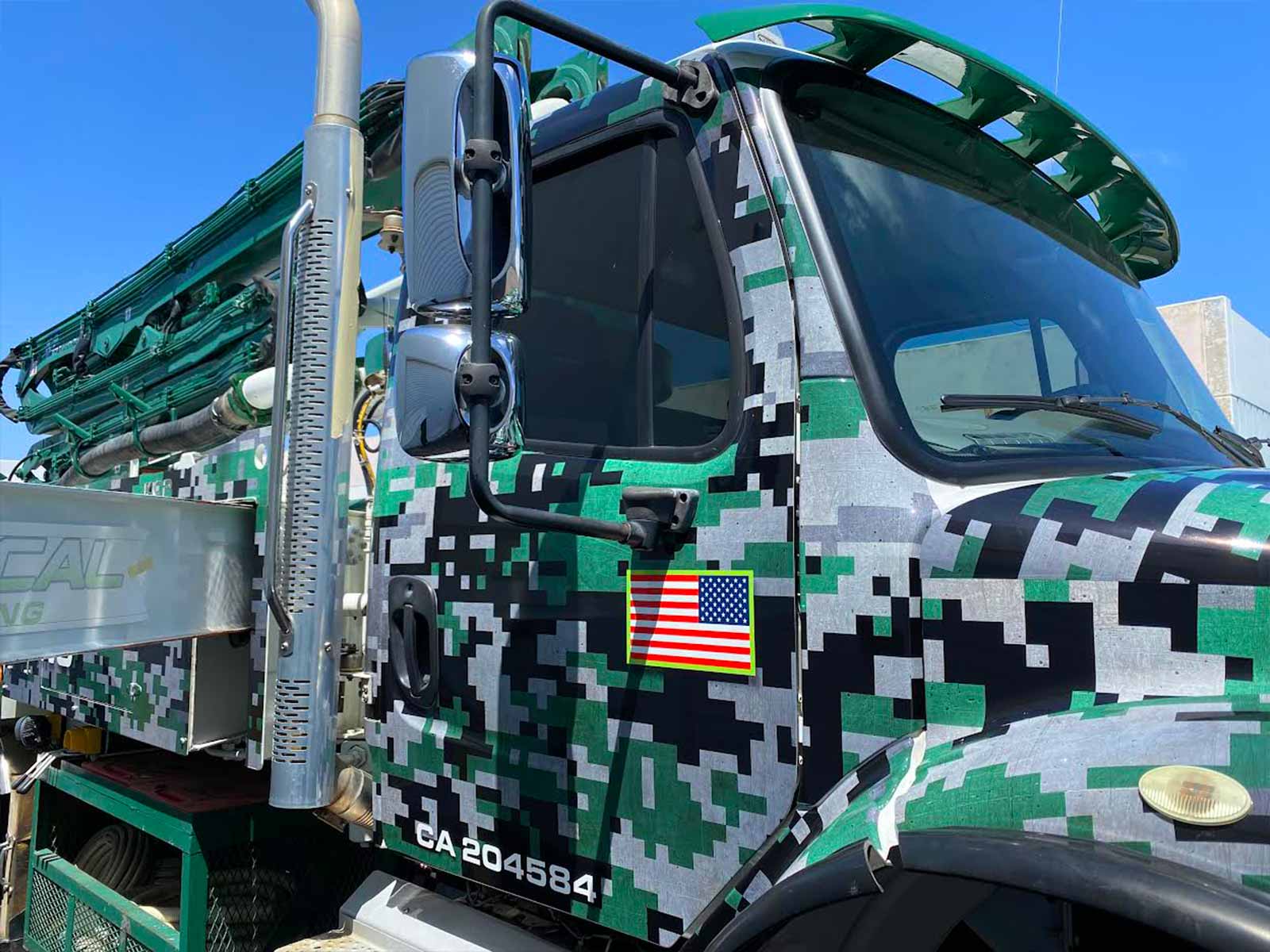 High Quality Fleet Truck Wraps