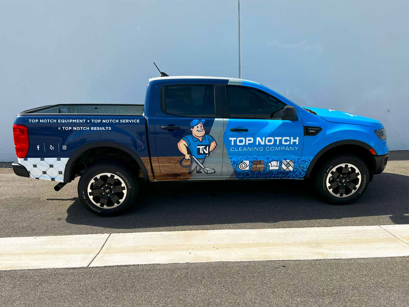 truck full vinyl wrap
